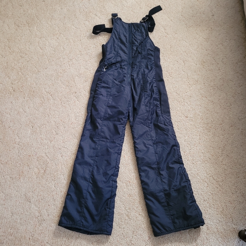 Vintage Obermeyer Mens Navy One-Piece Snow Bib